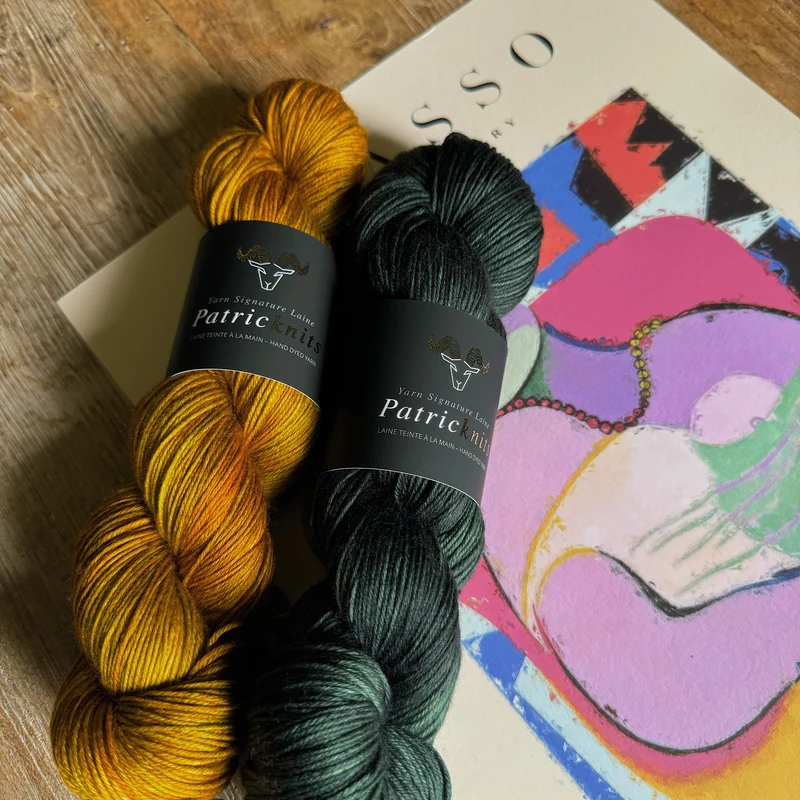 Perspective Shawl | Knitting pattern and Optional kits