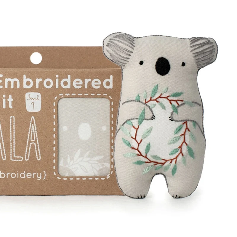 Kit de Broderie Doll ou Felted Bear - Kiriki