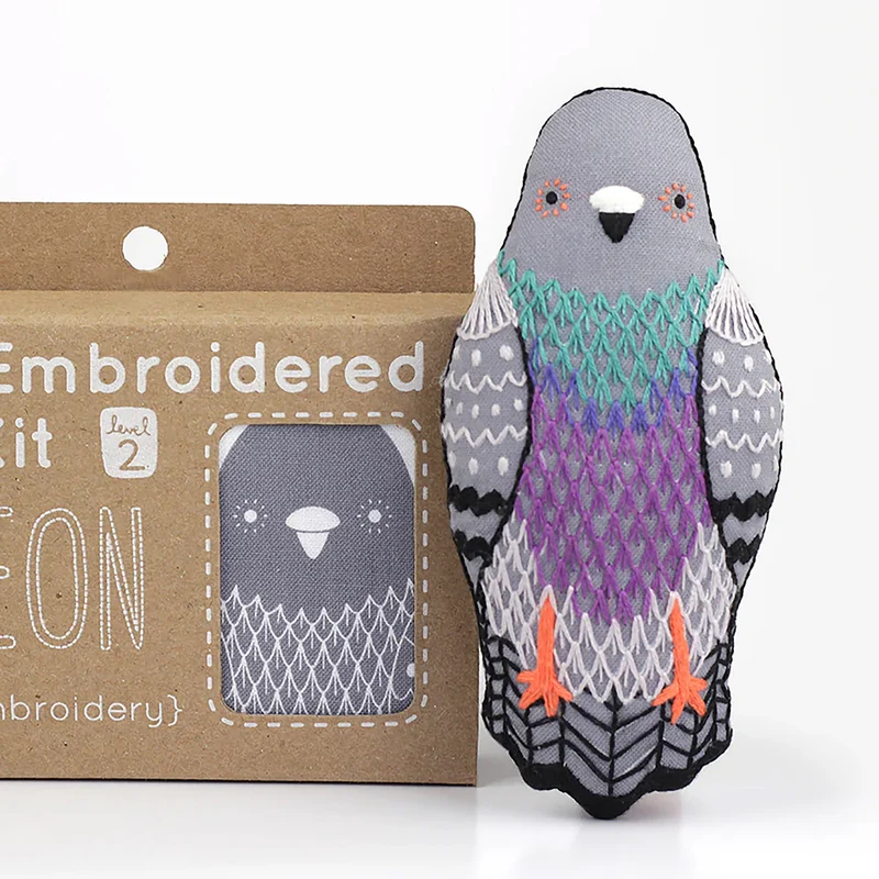 Kit de Broderie Doll ou Felted Bear - Kiriki