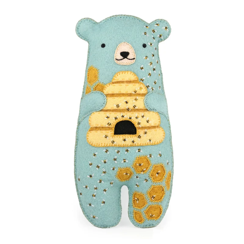 Kit de Broderie Doll ou Felted Bear - Kiriki