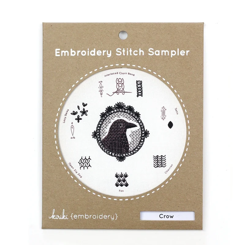 Kit de Broderie Sampler Stitch - Kiriki