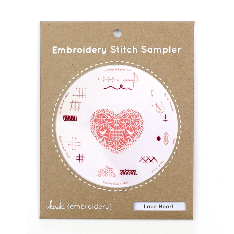 Kit de Broderie Sampler Stitch - Kiriki