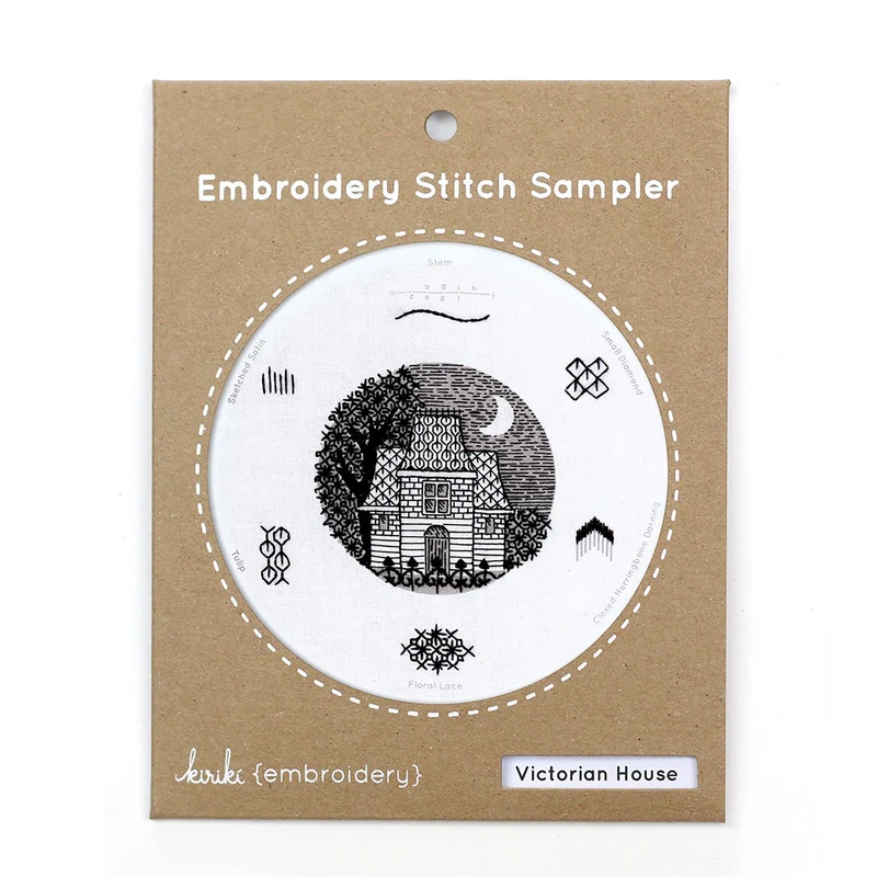 Kit de Broderie Sampler Stitch - Kiriki