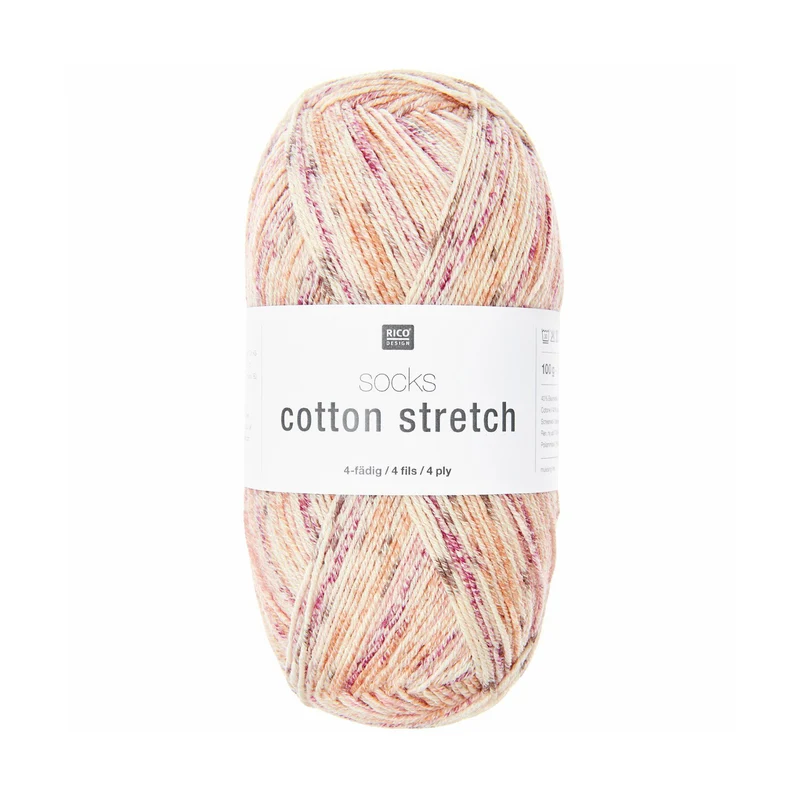 Socks Cotton Stretch - Rico Design