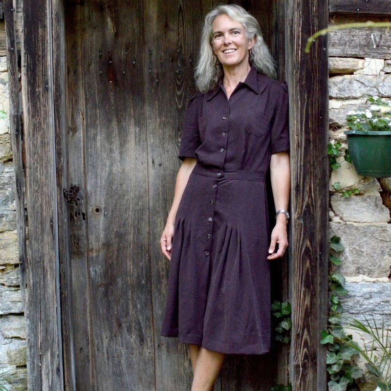 PATRON DE COUTURE PDF | 235 Robe Sporty Forties' | Folkwear