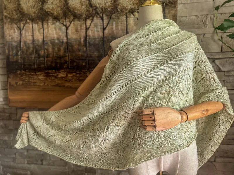 Summer Butterflies Shawl | GRANOLA VERSION