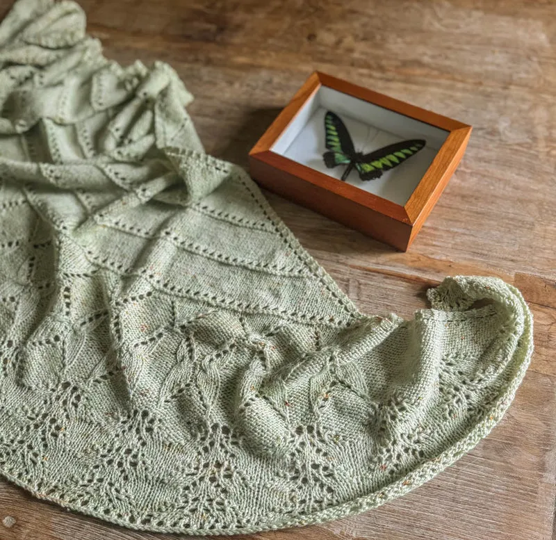 Summer Butterflies Shawl | GRANOLA VERSION