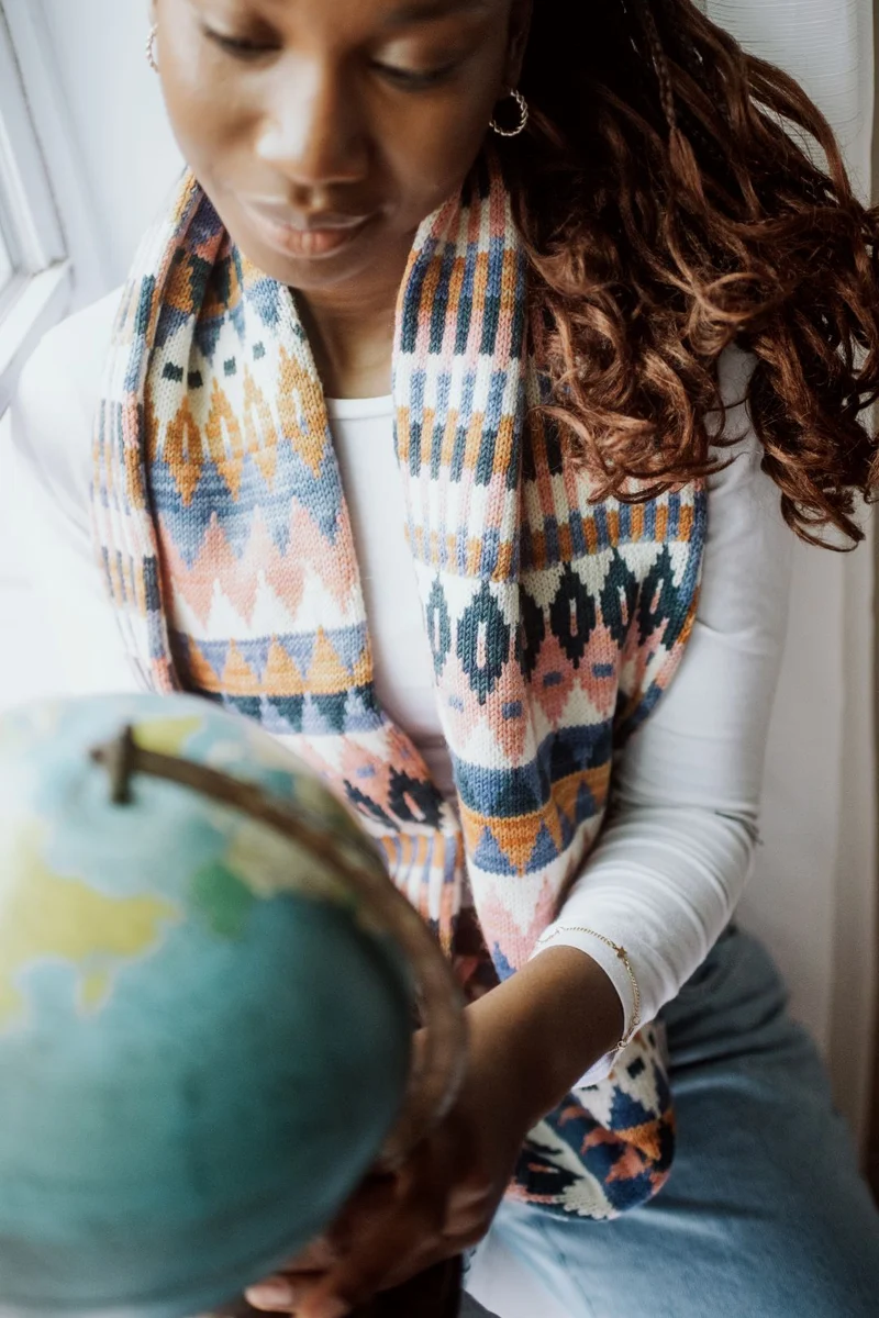 Zoe Cowl | Knitting pattern & kits