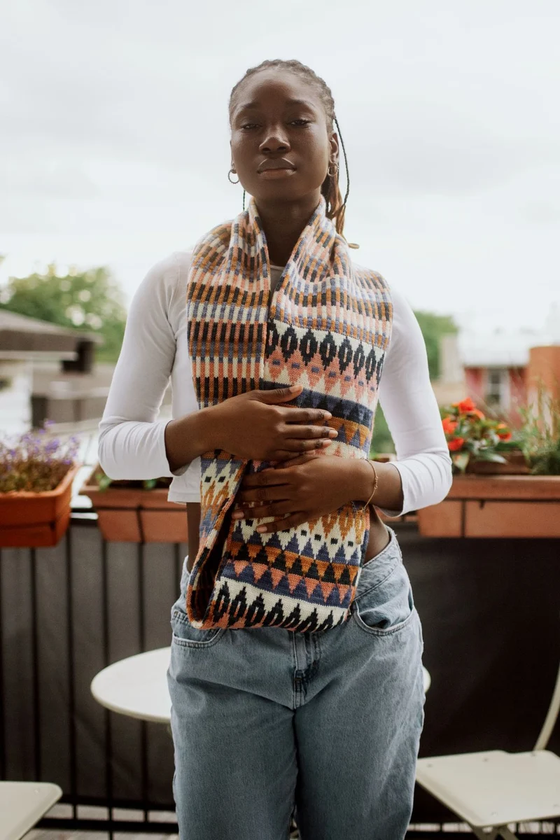 Zoe Cowl | Knitting pattern & kits