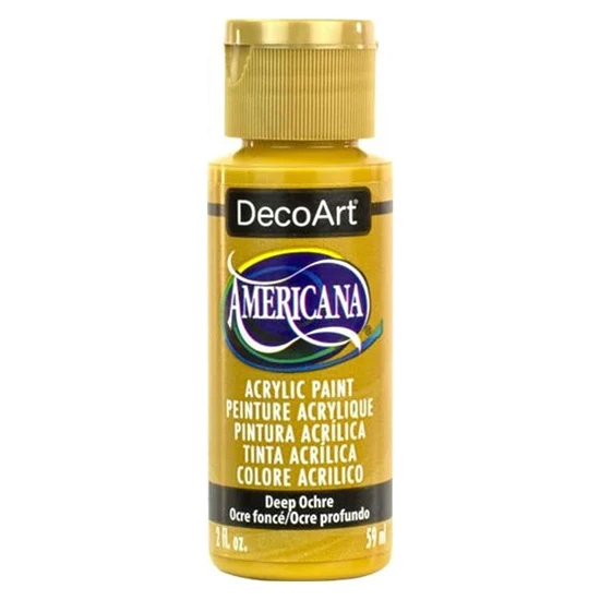 Americana Acrylic Deep Ochre - 59ml