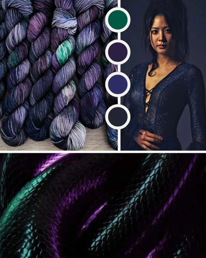Écheveaux en pré-commande • Nagini