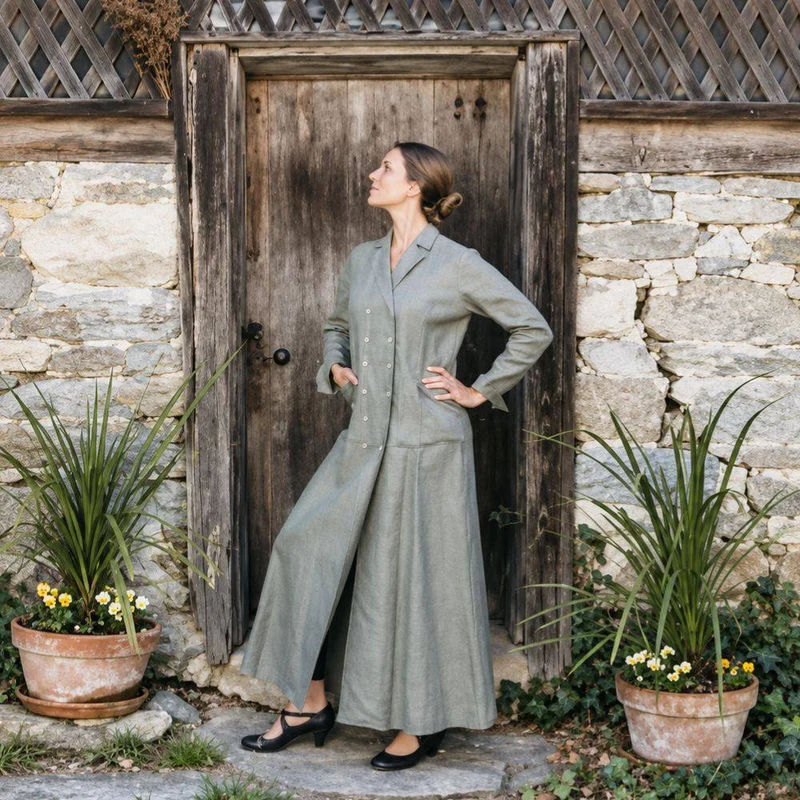 PATRON DE COUTURE PDF | 230 Manteau Model T Duster | Folkwear