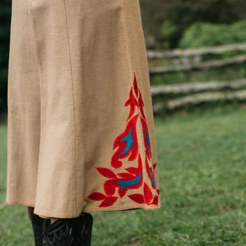 PATRON DE COUTURE PDF | 231 Jupe d’équitation Big Sky | Folkwear