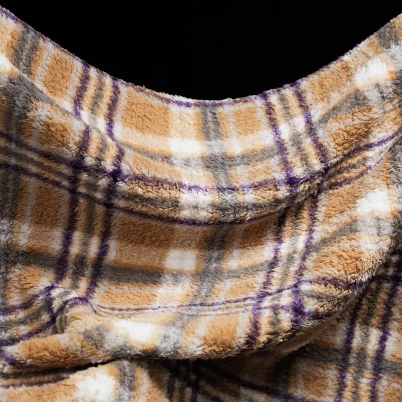 Tissu Sherpa | Carreaux | Katia Fabrics