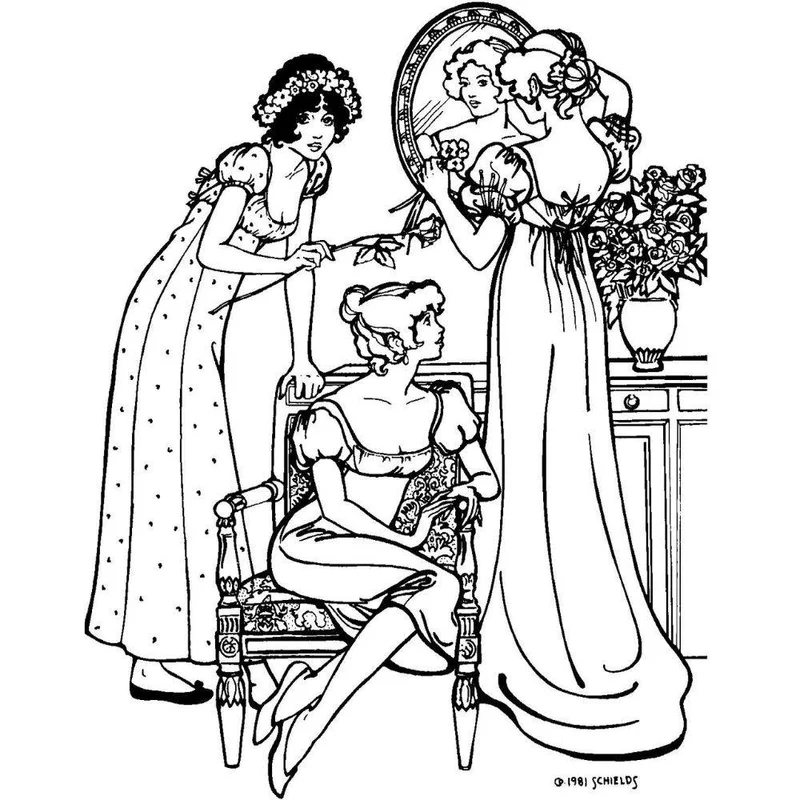 PATRON DE COUTURE PDF | 215 Robe Empire | Folkwear