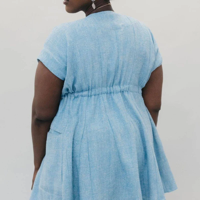 PATRON DE COUTURE PDF | 158 Smock ghanéen | Folkwear | UNISEXE