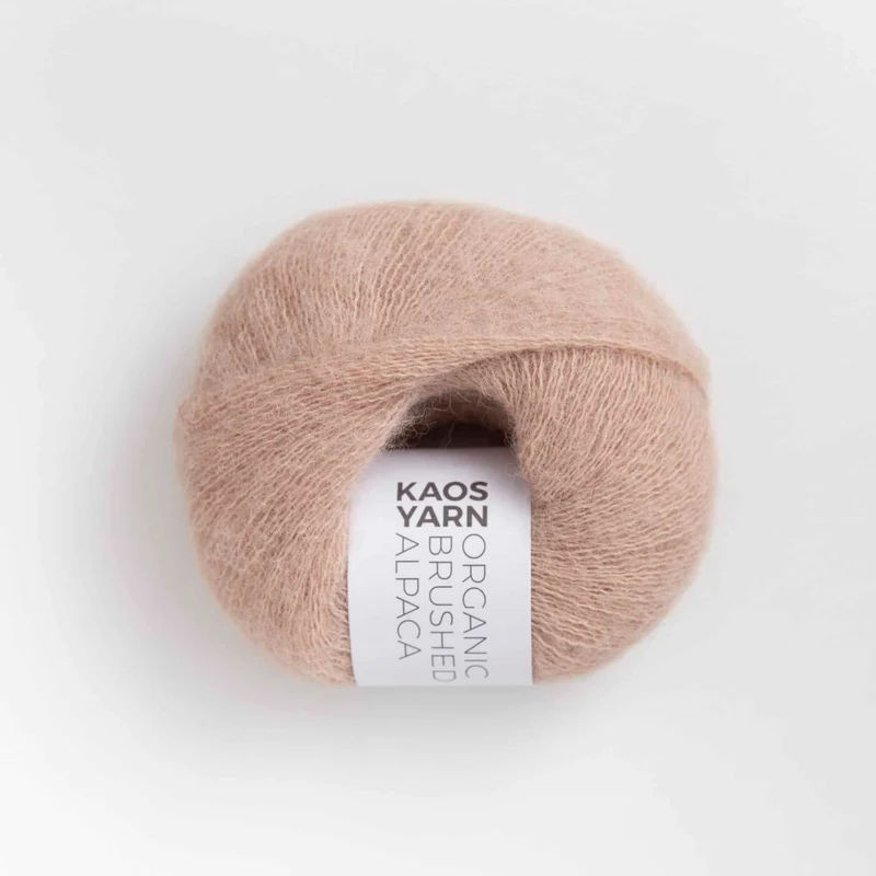 Halo Brushed Alpaca (Organic) - Kaos Yarn