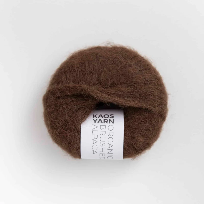 Halo Brushed Alpaca (Organic) - Kaos Yarn