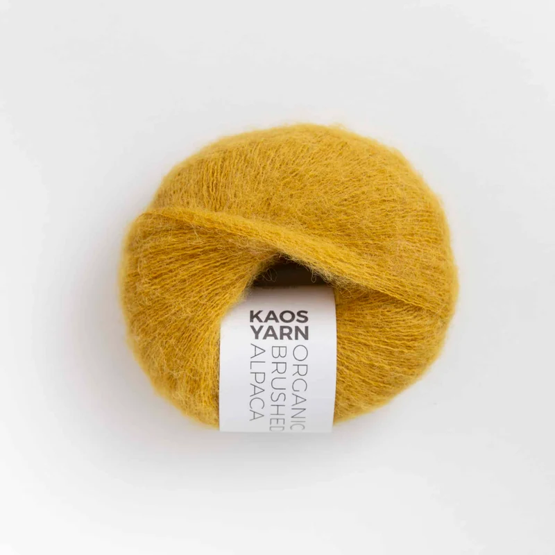 Halo Brushed Alpaca (Organic) - Kaos Yarn