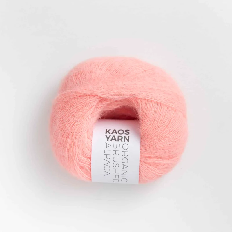 Halo Brushed Alpaca (Organic) - Kaos Yarn
