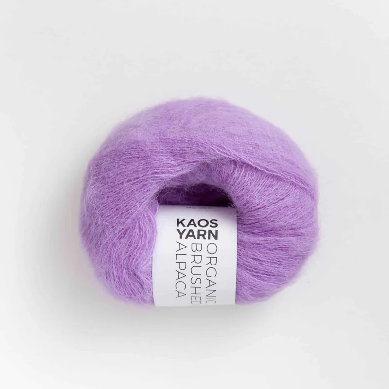 Halo Brushed Alpaca (Organic) - Kaos Yarn
