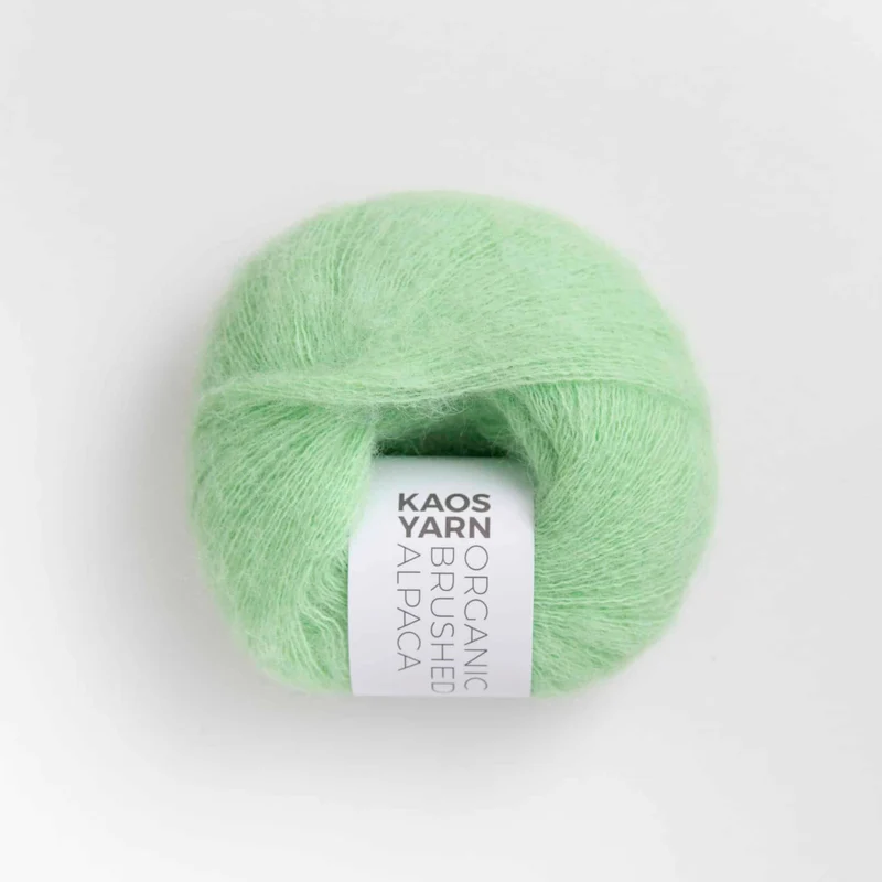 Halo Brushed Alpaca (Organic) - Kaos Yarn