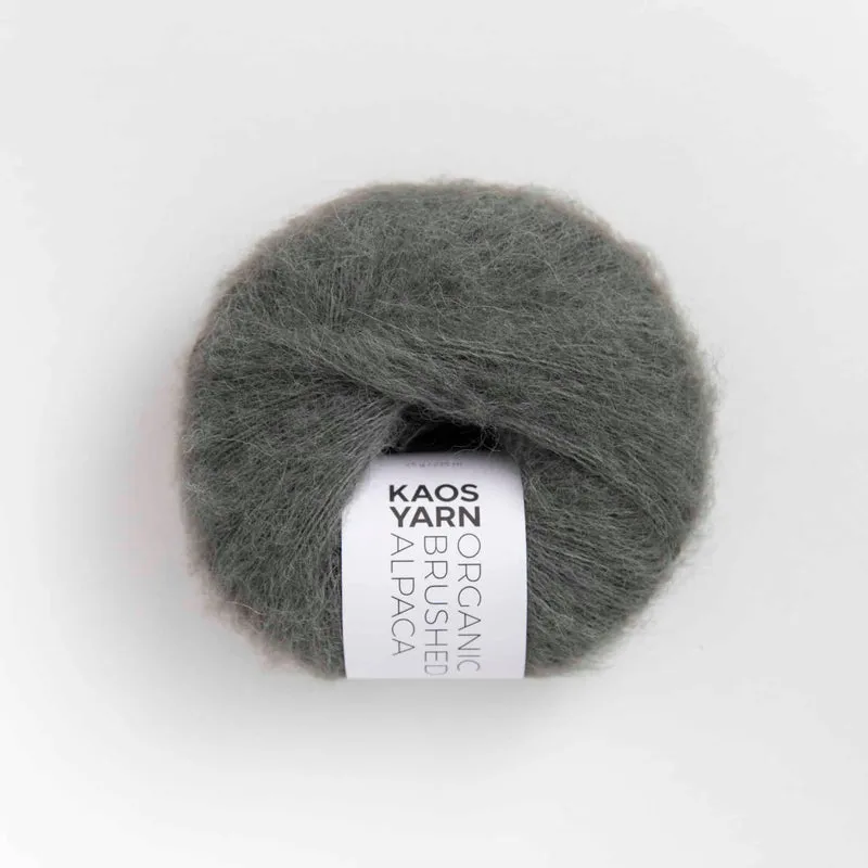 Halo Brushed Alpaca (Organic) - Kaos Yarn