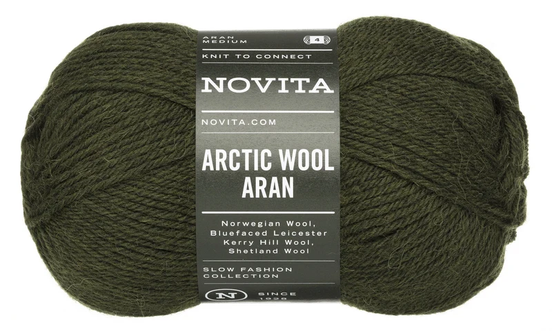 laine aran arctique novita