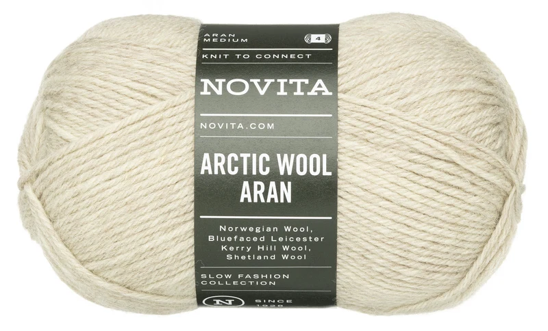 laine aran arctique novita
