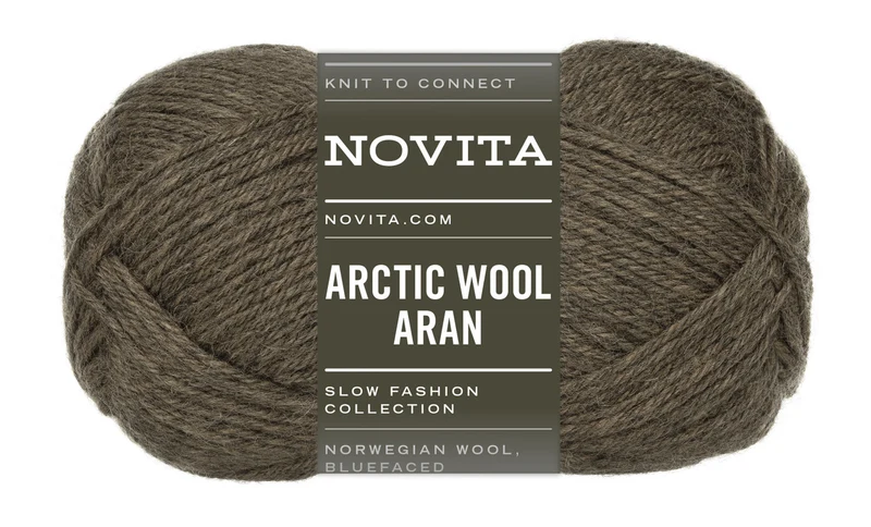 laine aran arctique novita