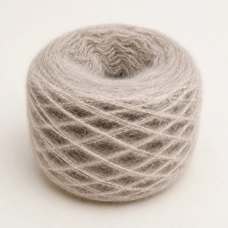 Fil Alpaga Blé – 40% Alpaga, 60% Acrylique – Pelote 50 g – 1, 2 ou 3 Fils Fil italien