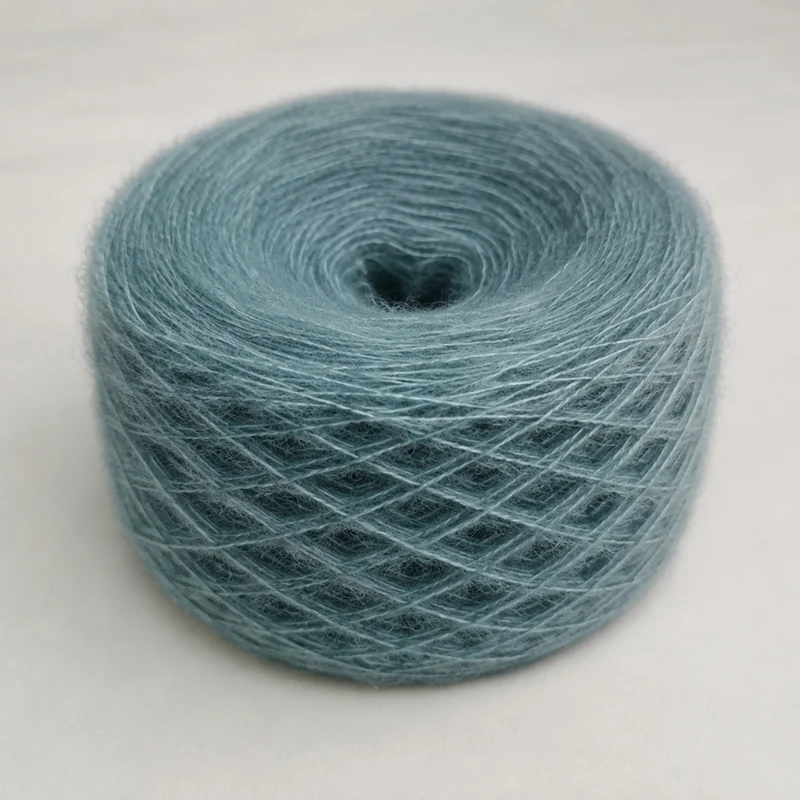 Fil Alpaga Vert Océan Clair– 40% Alpaga, 60% Acrylique – Pelote 50 g – 1, 2 ou 3 Fils Fil italien