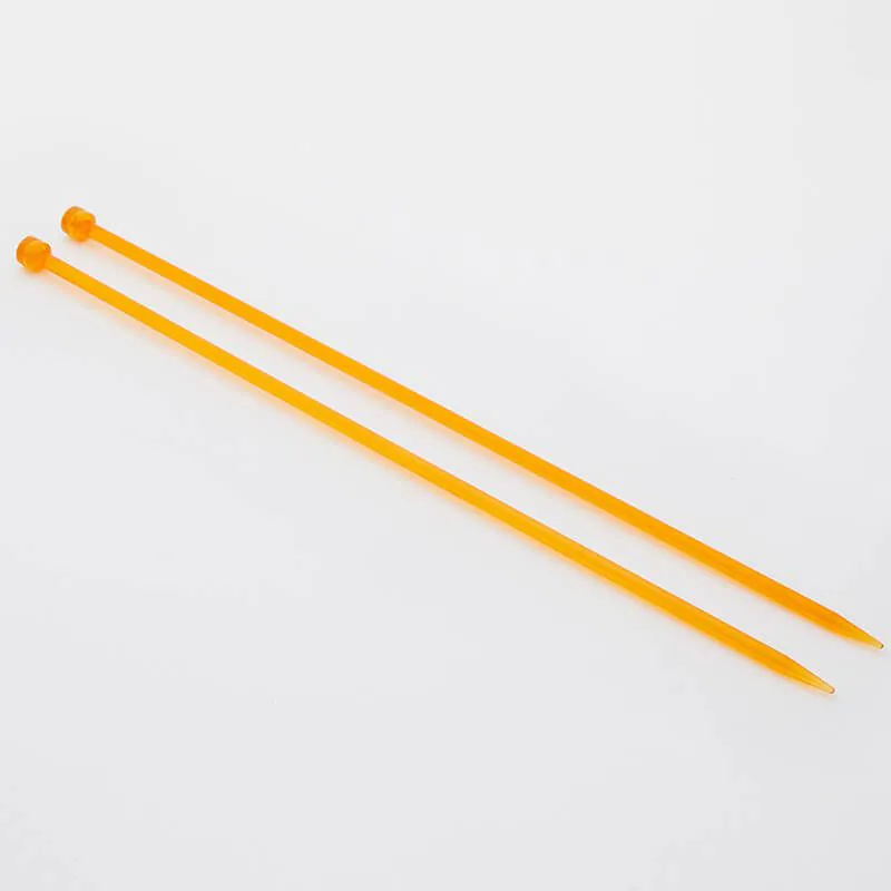 Aiguilles à tricoter pointe unique KnitPro Trendz 30 cm – (x2) – Aiguilles pointe unique légères et colorées