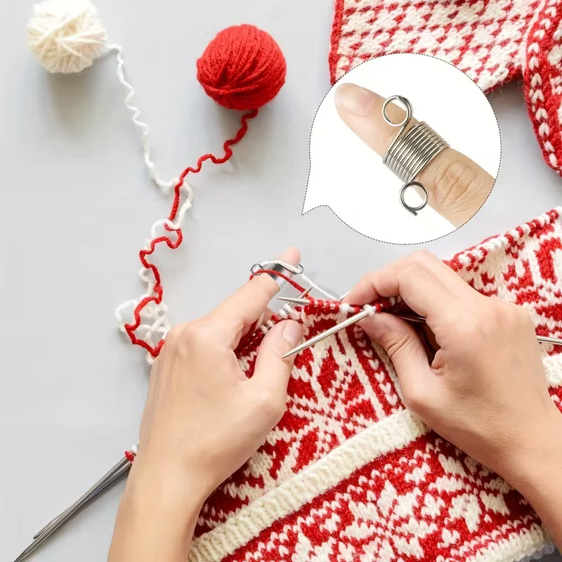 Anneau guide-fil pour tricot – régulateur de tension – accessoire tricot et jacquard