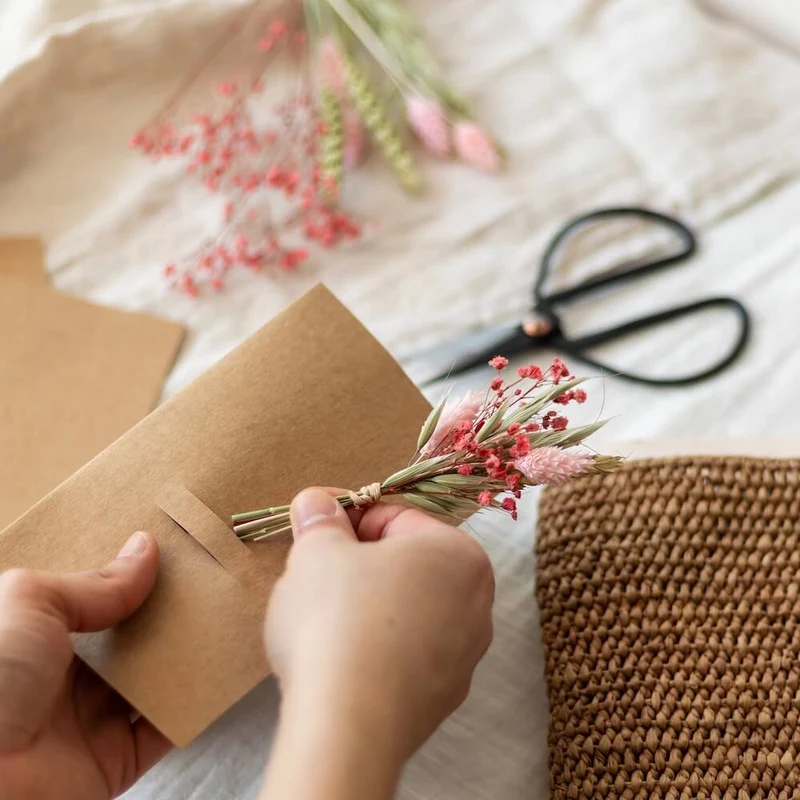 Kit DIY cartes postales fleuries