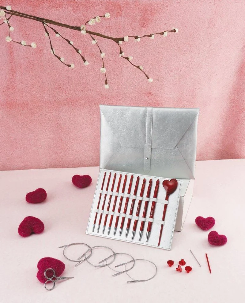 knit pro ensemble de crochets tunisiens Amore