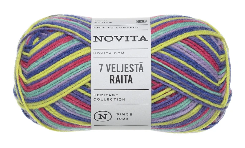 novita 7 veljestä raita