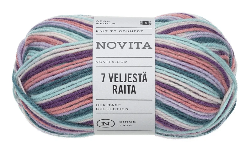 novita 7 veljestä raita