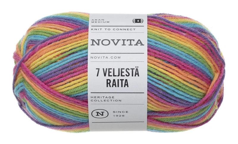 novita 7 veljestä raita