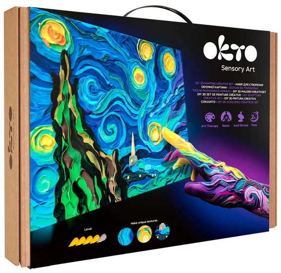 DIY 3D Creative Painting Set - Starry Night