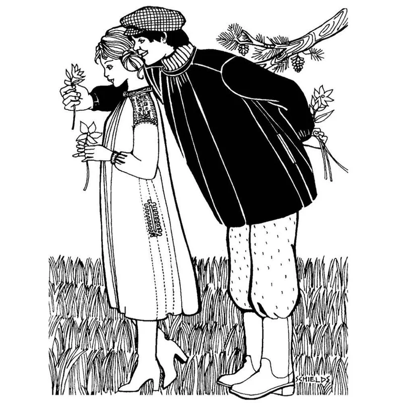 PATRON DE COUTURE PDF | 148 Sarrau de la Forêt-Noire | Folkwear | UNISEXE