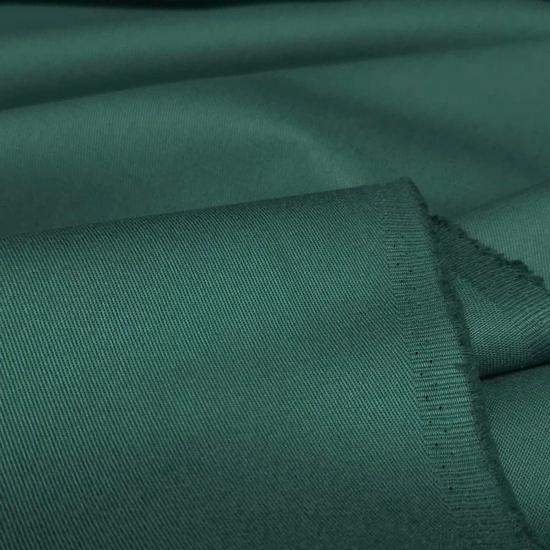 Tissu gabardine sergé de coton | Couleurs unies
