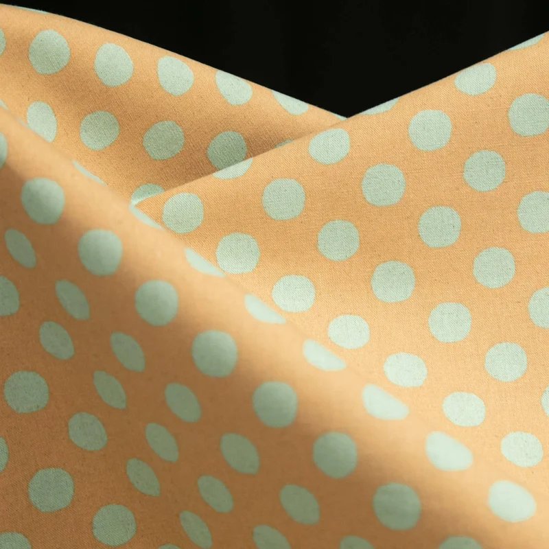 Canvas de coton et lin Sevenberry | Gros pois