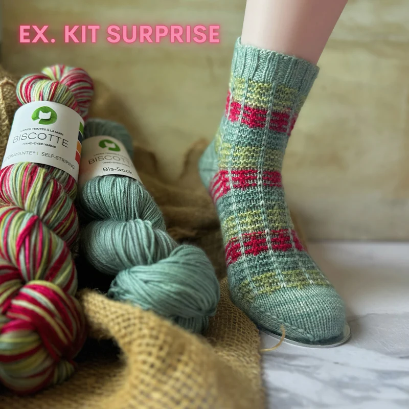 Trestle Socks - Knitting pattern and knitting kits