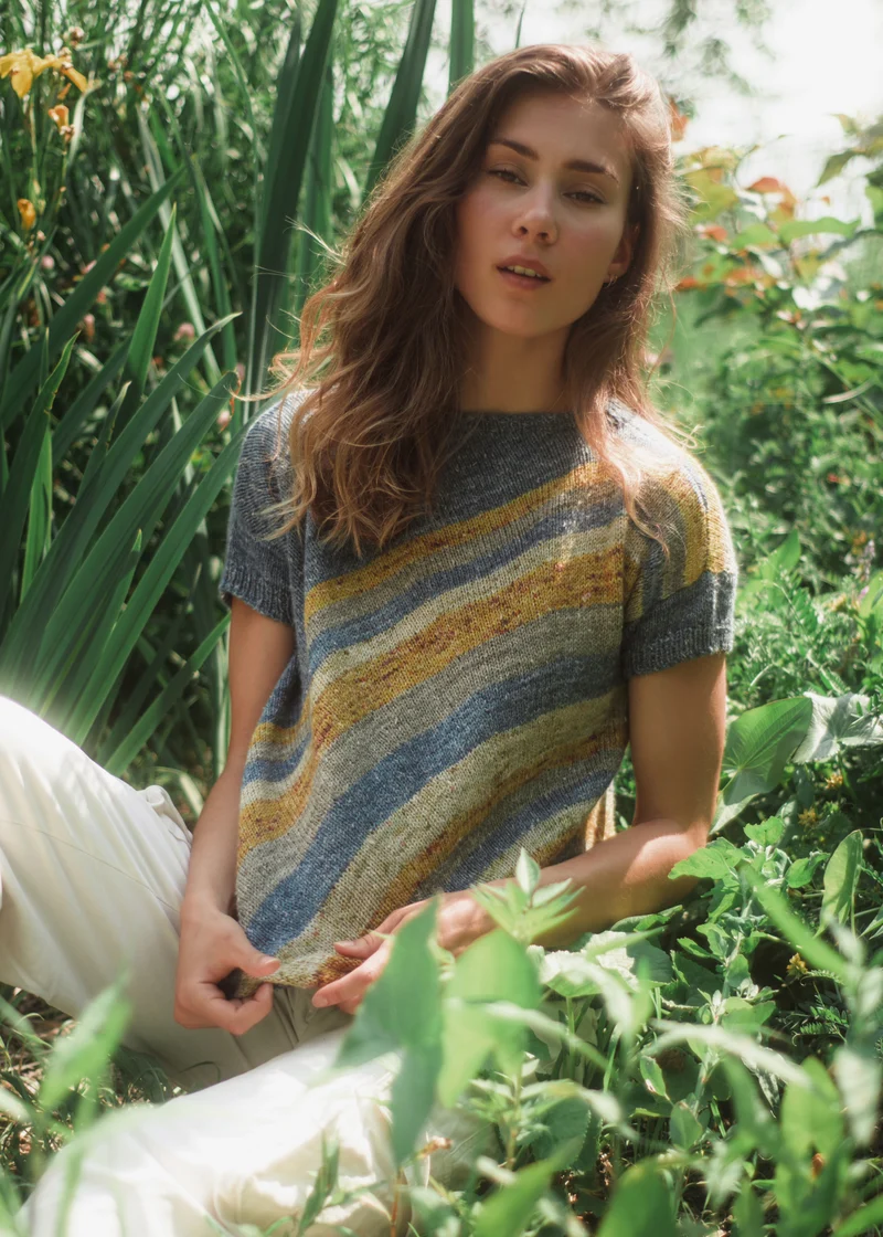 Free Spirit Pullover - Knitting pattern and knitting kits