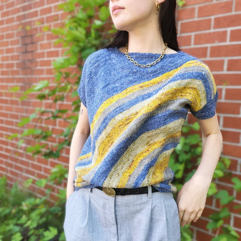 Free Spirit Pullover - Knitting pattern and knitting kits