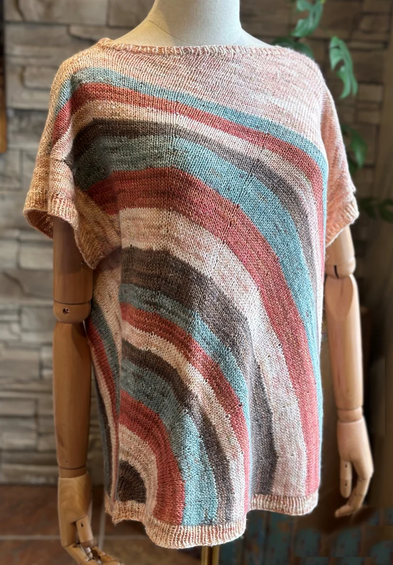 Free Spirit Pullover - Knitting pattern and knitting kits