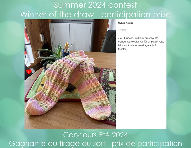 Summer Lovers Socks - Knitting pattern and knitting kits