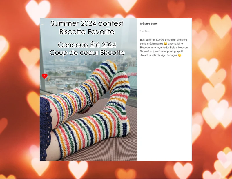 Summer Lovers Socks - Knitting pattern and knitting kits