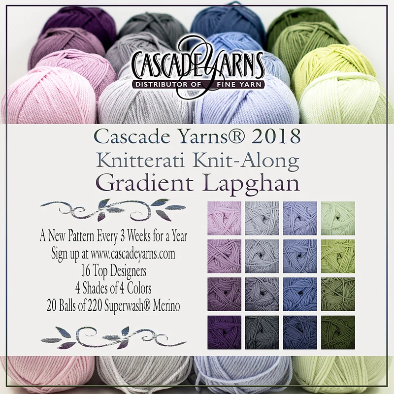 Gradient Lapghan Blanket | Knitting kits